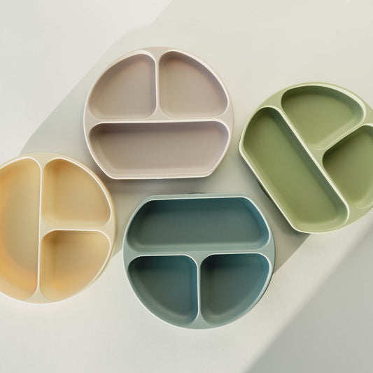 Suction Plates Set of 4 - Neutral